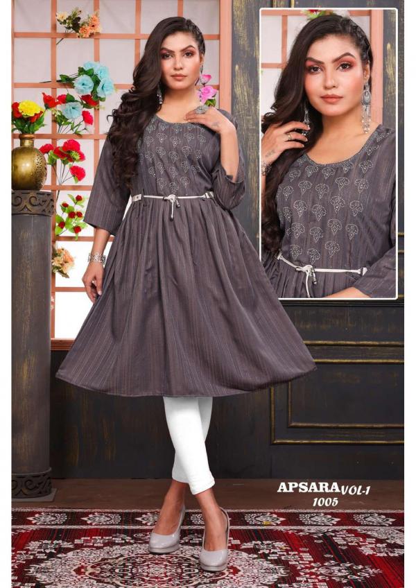 Golden Apsara Vol 1 Chinon Designer Exclusive Kurti Collection